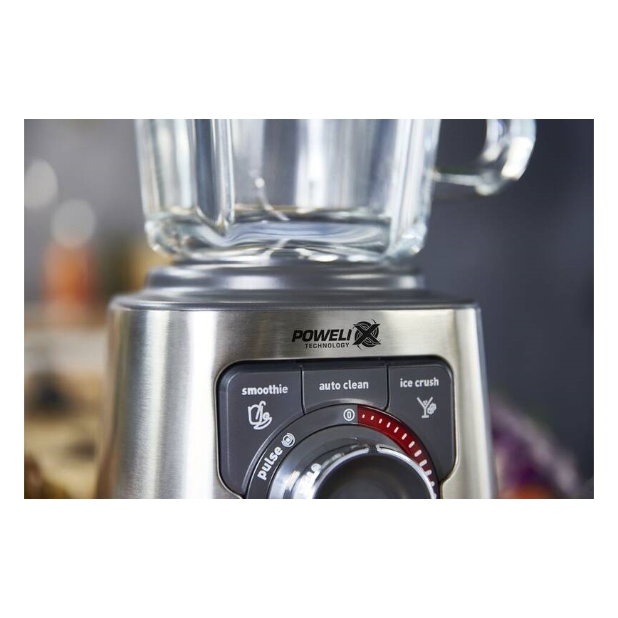 Tefal - Mixeur 2 l PERFECTMIX+ 1200W/230V chrome mat/noir