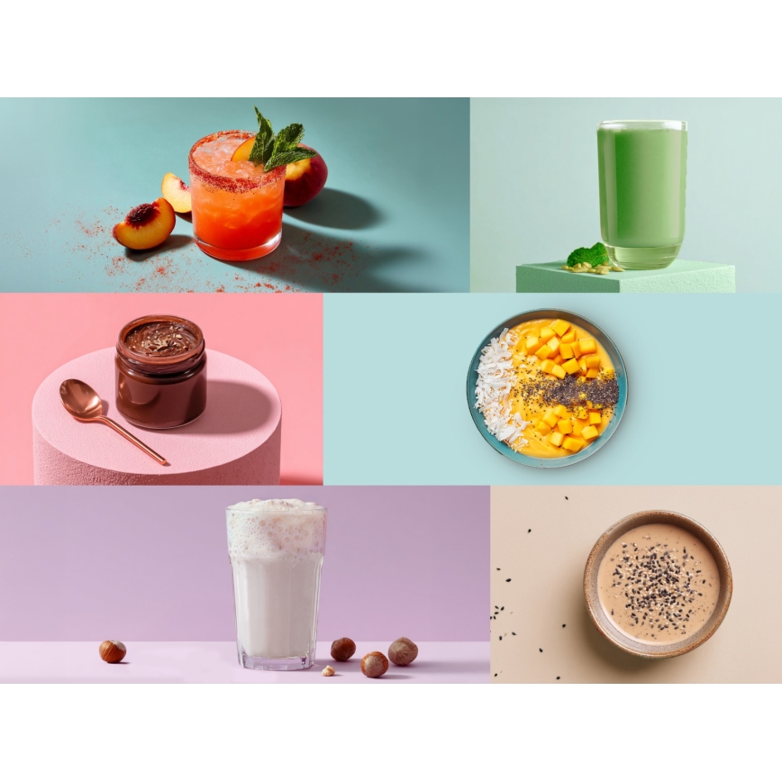 Tefal - Mixeur à smoothies BLEND UP ESSENTIAL 800W/5V 1200 mAh