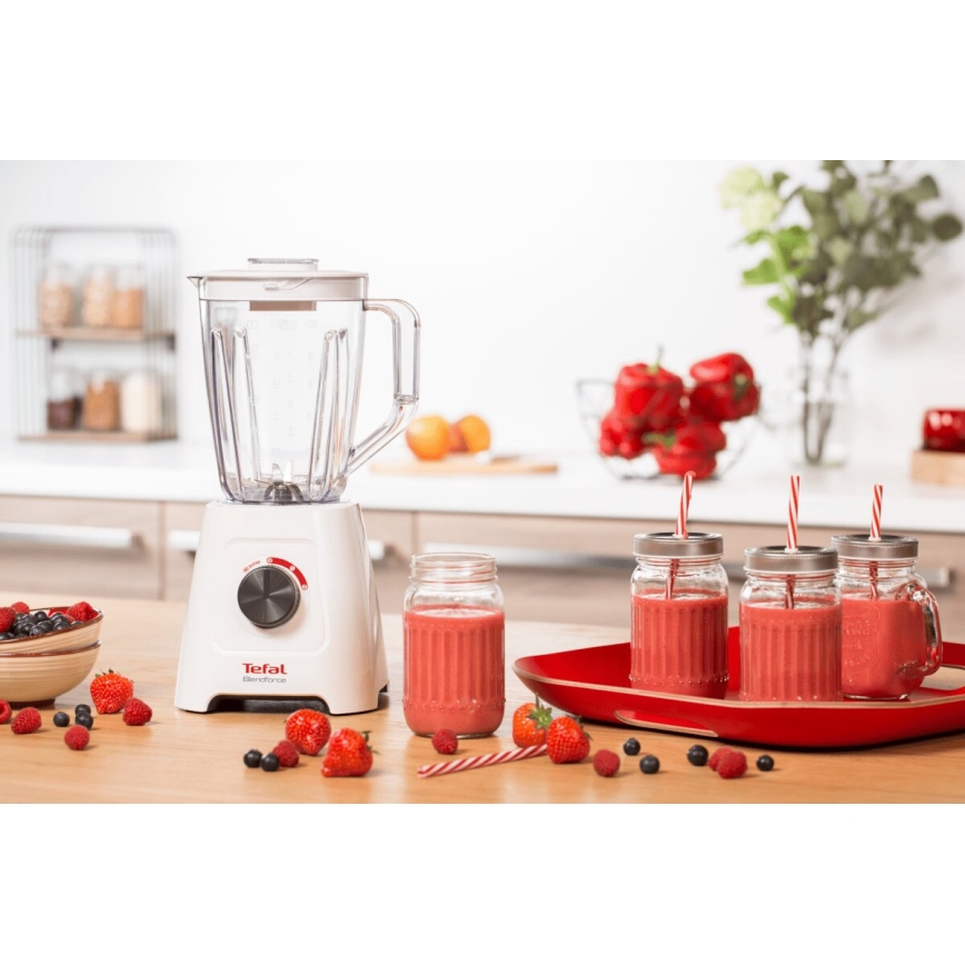 Tefal - Mixeur BLENDFORCE 600W/230V blanc