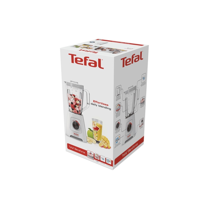 Tefal - Mixeur BLENDFORCE 600W/230V blanc