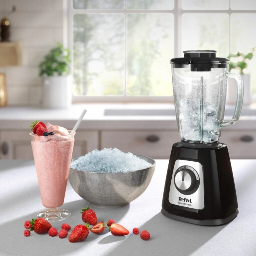 Tefal - Mixeur BLENDFORCE 800W/230V noir/acier inoxydable