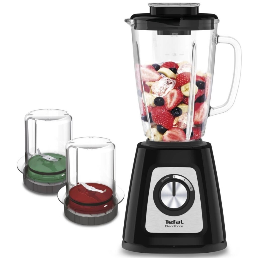 Tefal - Mixeur BLENDFORCE 800W/230V noir/acier inoxydable