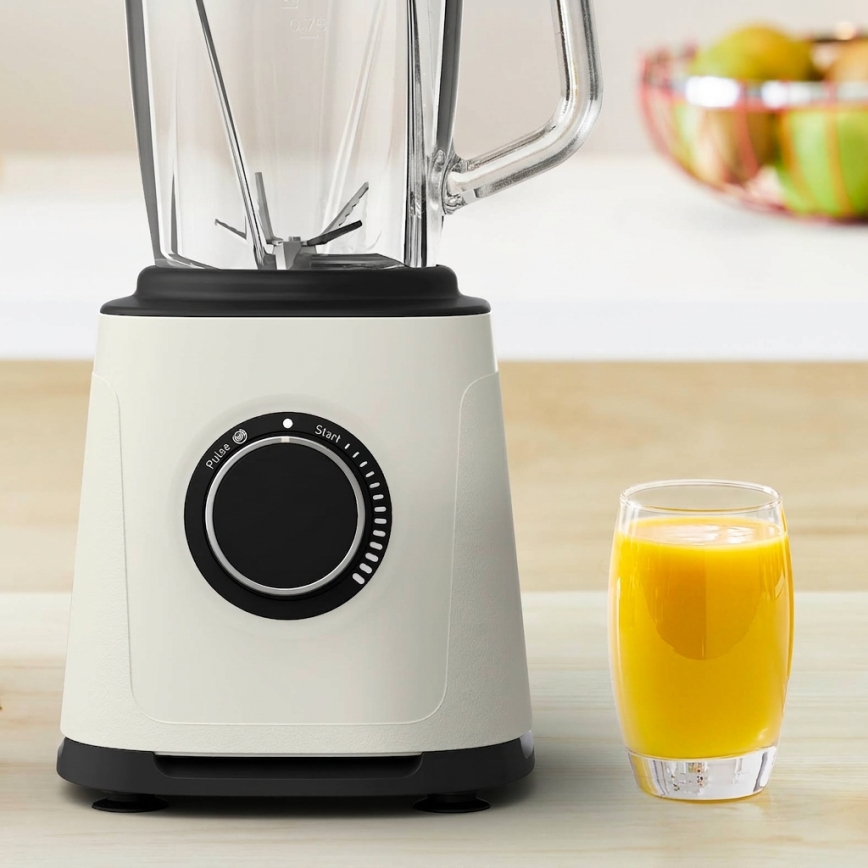 Tefal - Mixeur de table 2 l PERFECTMIX ESSENTIAL 1200W/230V blanc