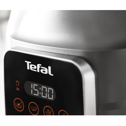 Tefal - Mixeur de table chauffant HIGH SPEED ULTRABLEND BOOST 1300W/230V gris