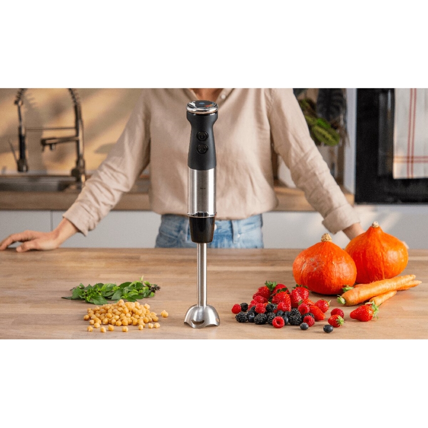 Tefal - Mixeur plongeant QUICKCHEF 1000W/230V noir