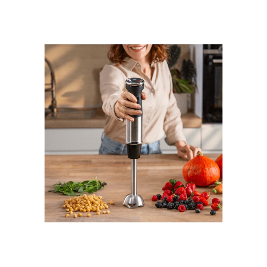 Tefal - Mixeur plongeant QUICKCHEF 1000W/230V noir