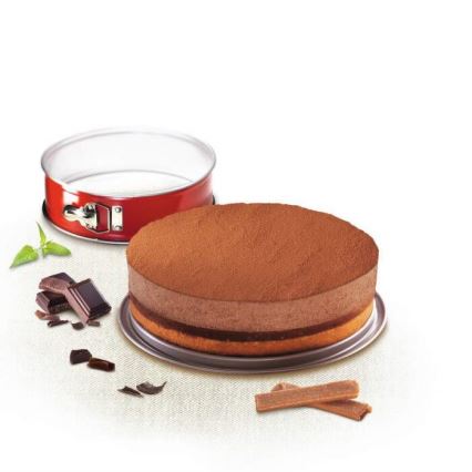 Tefal - Moule à gâteau pliable DELIBAKE 19 cm rouge