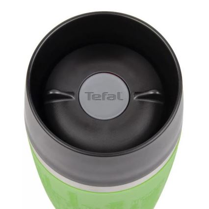 Tefal - Mug de voyage 360 ml TRAVEL MUG acier inoxydable/vert