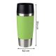 Tefal - Mug de voyage 360 ml TRAVEL MUG acier inoxydable/vert