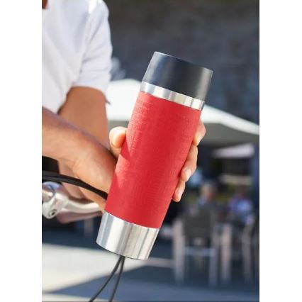 Tefal - Mug de voyage 500 ml TRAVEL MUG acier inoxydable/rouge