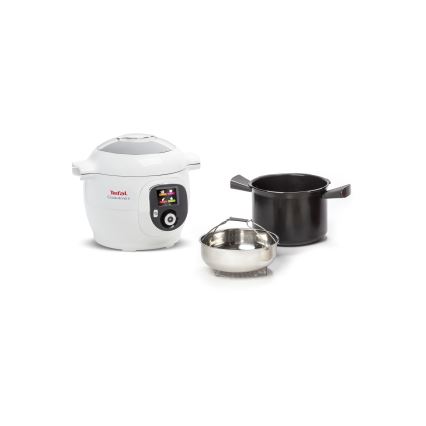 Tefal - Multicuiseur électrique multifonction 6 L 1600 W/230 V blanc