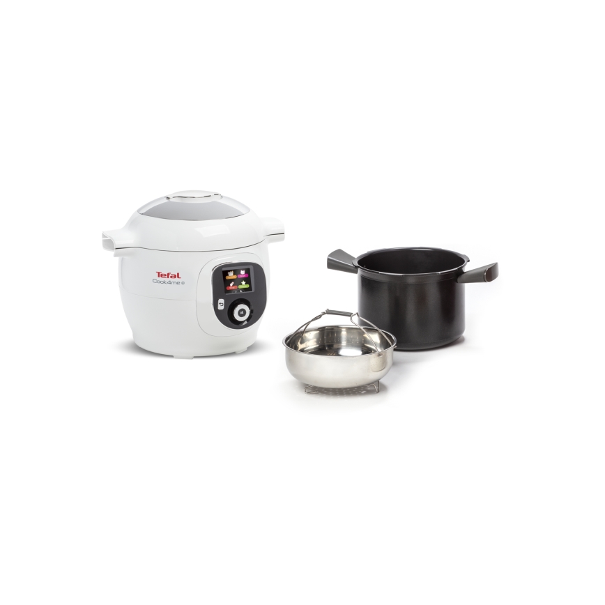Tefal - Multicuiseur électrique multifonction 6 L 1600 W/230 V blanc