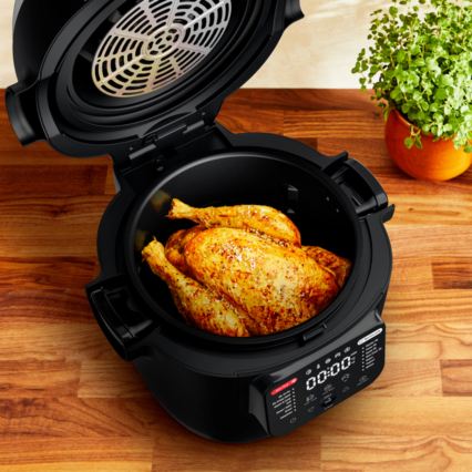 Tefal - Multicuiseur multifonction et friteuse à air chaud 2 en 1 MULTICOOK ACTIFRY 1334W/230V 6 l