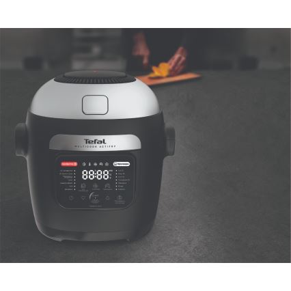 Tefal - Multicuiseur multifonction et friteuse à air chaud 2 en 1 MULTICOOK ACTIFRY 1334W/230V 6 l