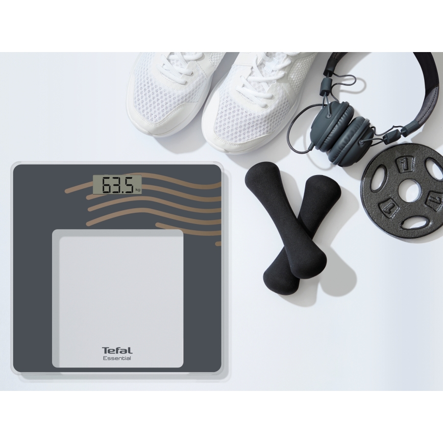 Tefal - Pèse-personne Essential DUNES COLLECTION 1xAAA