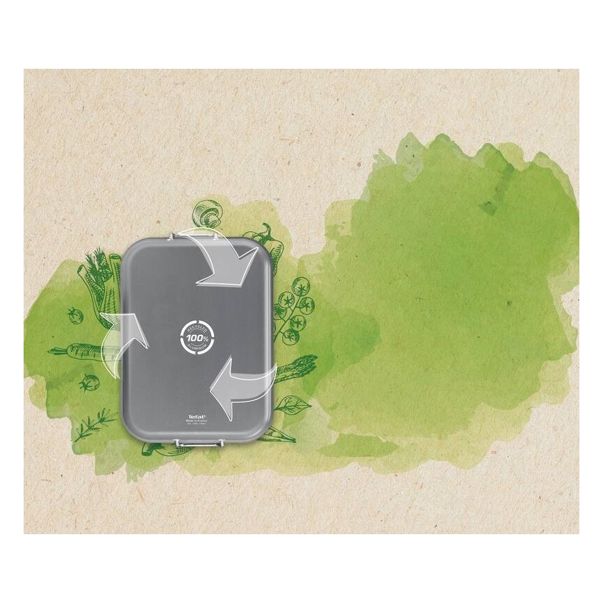 Tefal - Plat de four LA RECYCLE 27x37 cm noir