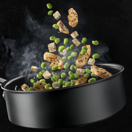 Tefal - Poêle haute ACCESS 24 cm avec couvercle