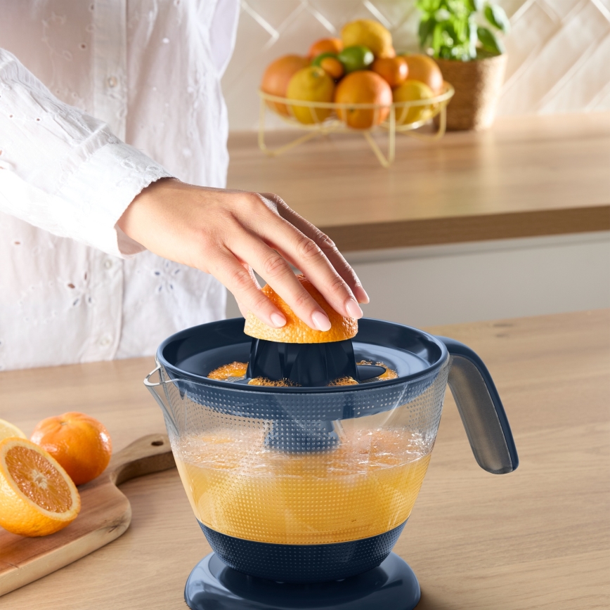 Tefal - Presse-agrumes électrique MORNING CITRUS PRESS 0,8 l 25W/230V bleu
