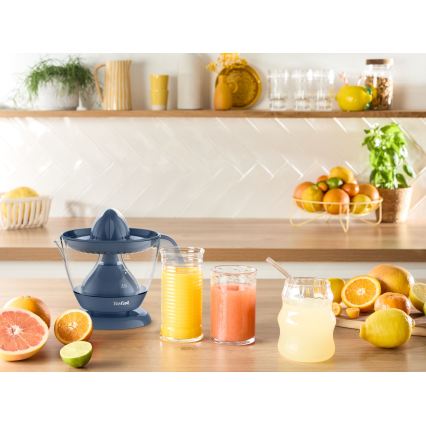 Tefal - Presse-agrumes électrique MORNING CITRUS PRESS 0,8 l 25W/230V bleu
