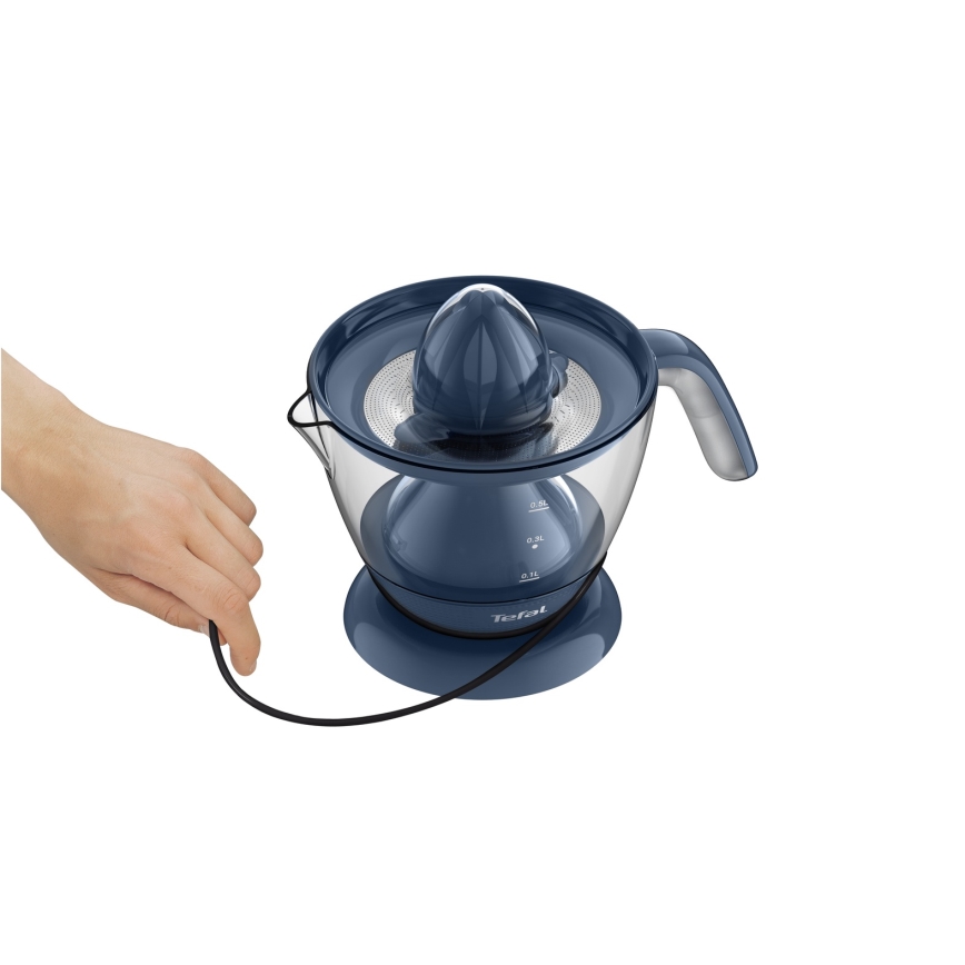 Tefal - Presse-agrumes électrique MORNING CITRUS PRESS 0,8 l 25W/230V bleu