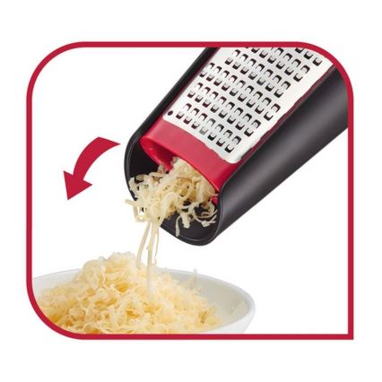 Tefal - Râpe manuelle double-face INGENIO inox/noir
