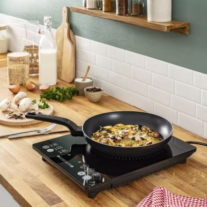 Tefal - Réchaud à induction EVERYDAY SLIM 2100 W / 230 V noir