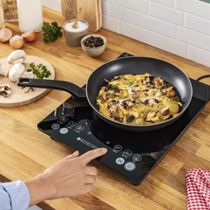 Tefal - Réchaud à induction EVERYDAY SLIM 2100 W / 230 V noir