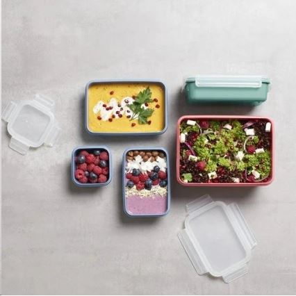Tefal - Récipient alimentaire 0,55 l MSEAL COLOR rose