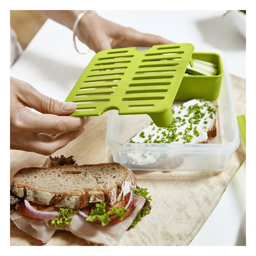 Tefal - Récipient alimentaire 1,2 l MASTER SEAL TO GO vert