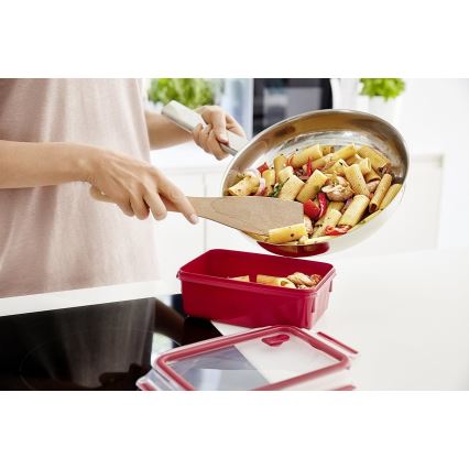 Tefal - Récipient alimentaire 1 l MASTER SEAL MICRO rouge