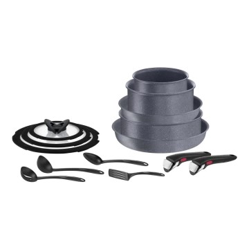 Tefal - Service d'ustensiles de cuisine 14 pce INGENIO NATURAL FORCE