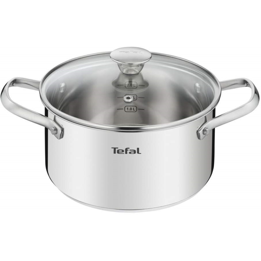 Tefal - Service d'ustensiles de cuisine 9 pce COOK EAT acier inoxydable