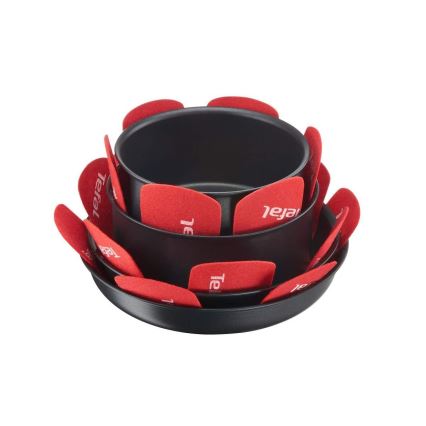 Tefal - Ensemble de 4 séparateurs de vaisselle INGENIO rouge