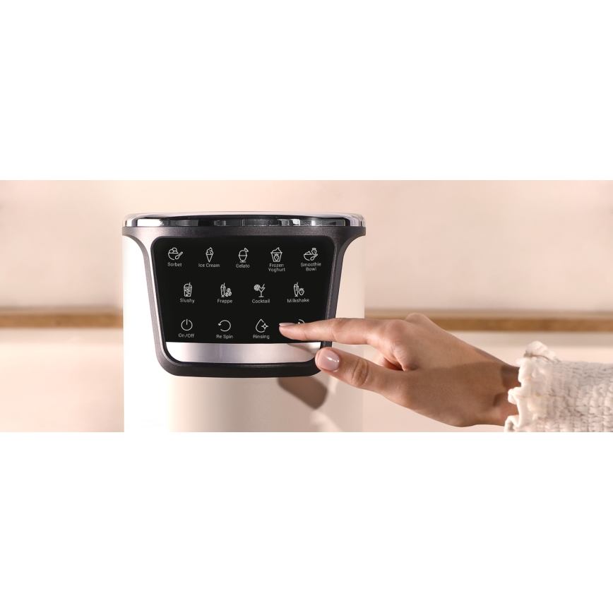 Tefal - Sorbetière DOLCI 6W/230V beige