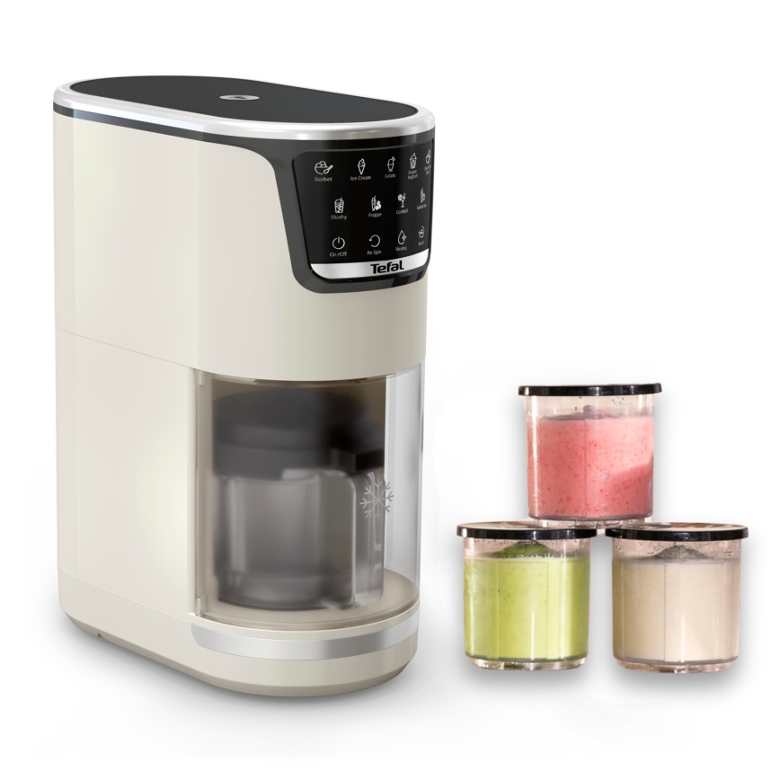 Tefal - Sorbetière DOLCI 6W/230V beige
