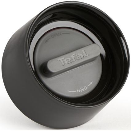 Tefal - Tasse thermique 300 ml COMPACT MUG acier inoxydable/noir