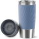 Tefal - Tasse thermique 360 ml EASY TWIST MUG acier inoxydable/bleu