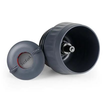 Tefal - Tasse thermique 360 ml EASY TWIST MUG acier inoxydable/vert