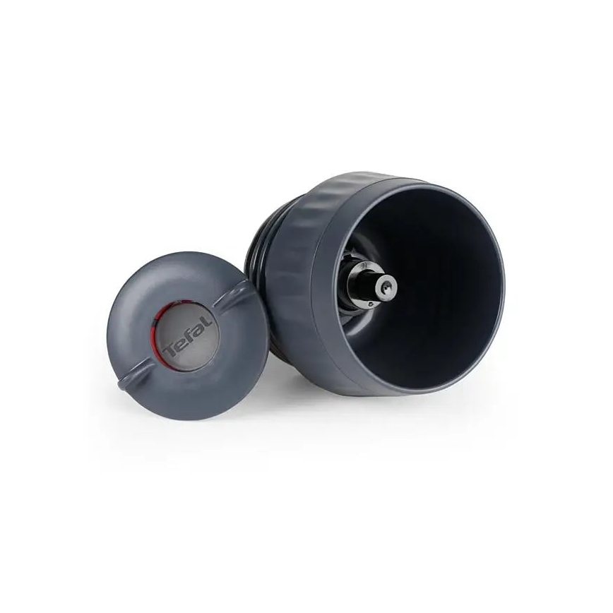 Tefal - Tasse thermique 360 ml EASY TWIST MUG acier inoxydable/vert