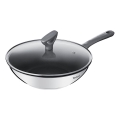 Tefal - Wok avec couvercle DAILY COOK 28 cm