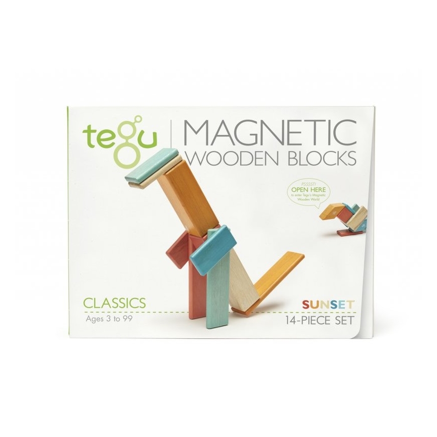 TEGU - Kit de construction magnétique Sunset 14 pce