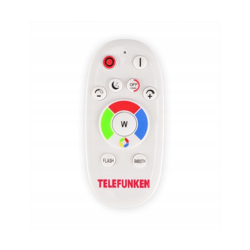 Telefunken 301506TF - Panneau RGBW à intensité variable LED/18W/230V 4000K + Télécommande