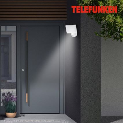 Telefunken 304406TF - projecteur mural d'extérieur LED avec détecteur de mouvement LED/20W/230V IP44