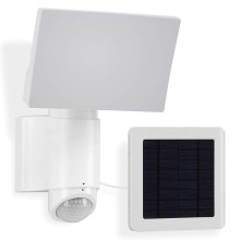 Telefunken 304706TF - LED Solar wall projecteur avec détecteur LED/6W/3,7V IP44 blanc