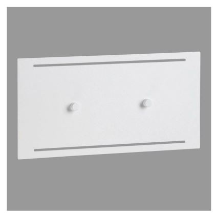 Telefunken 307806TF - Applique murale LED extérieure 2xLED/3,5W/230V IP44 blanc