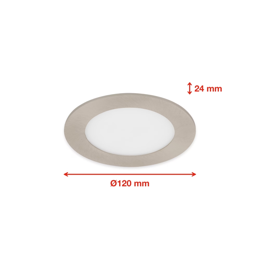 Telefunken 309302TF - Spot encastrable RGBW salle de bain à intensité variable LED/6W/230V 2700-6500K IP23 Wi-Fi Tuya