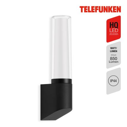 Telefunken 311305TF - Applique murale LED extérieure LED/8W/230V IP44