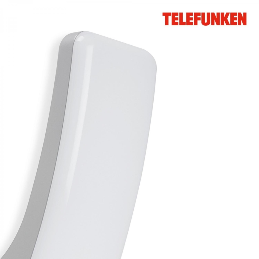 Telefunken 311604TF - Applique murale LED extérieure LED/15W/230V IP44 argent