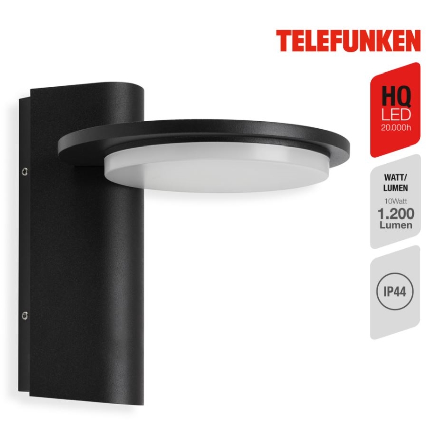 Telefunken 312405TF - Applique murale LED extérieure LED/10W/230V IP44