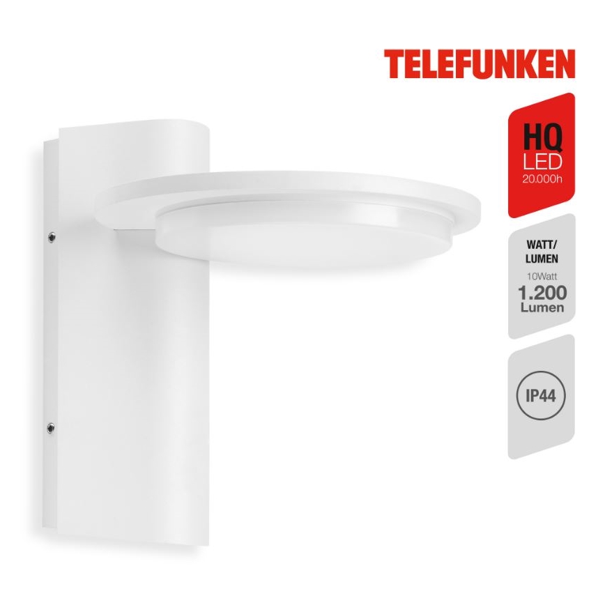 Telefunken 312406TF - Applique murale LED extérieure LED/10W/230V IP44